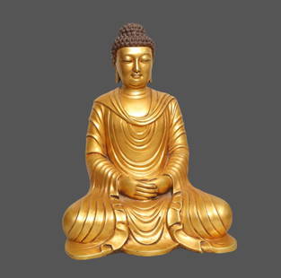 A Exquisite Gilt Bronze Buddha statue Ornament: A Exquisite Gilt Bronze Buddha statue Ornament Ming Dynasty, China Yongle Six-character Mark Size:39cmcmx28cm Weight:9.85kg&#38108;&#37775;&#37329;&#20315;&#20687;&#25670;&#20214; &#20013;&#22269;&#26