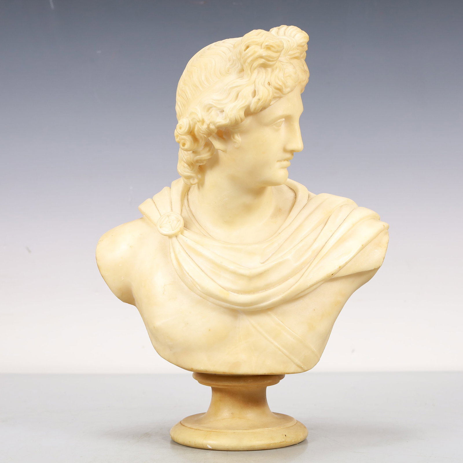 An Excellent Marble Bust Of Apollo (1 of 9)