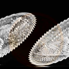 USA One Dollar 1870 Coin: American coin. IN GOD WE TRUST / LIBERTY / 1870 / UNITED STATES OF AMERICA / ONE DOL. Weight:26.9g.