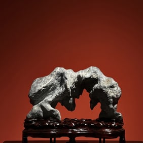 An Exquisite Lingbi Stone Ornament