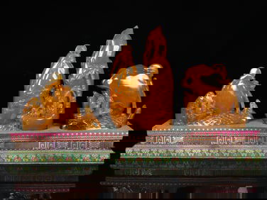 An Exquisite Tianhuang Stone Character and Story Pattern Ornament