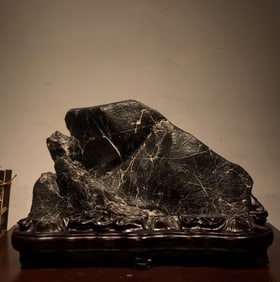 An Exquisite Lingbi Stone Ornament