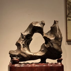 An Exquisite Taihu Stone Ornament