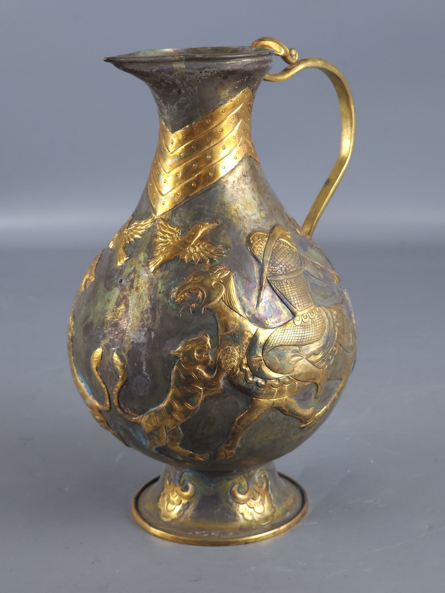 Gilt Bronze Figures Pattern Ewer