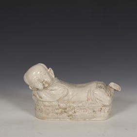 Ding yao Figure-Shaped Porcelain Pillow