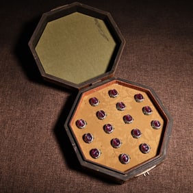 A Rare Cloisonne Gilt Silver Ring