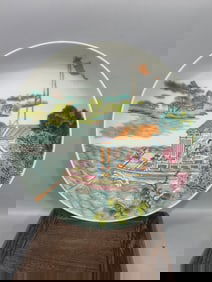 Famille-Rose Figures Pattern Plate