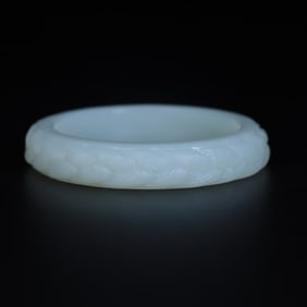 A Rare Hetian jade Bracelet