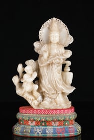 Shoushan Stone Statue of Avalokitesvara