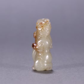 Hetian Jade Figure Ornament
