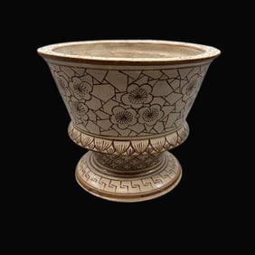 A Exquisite Painted Color Censer