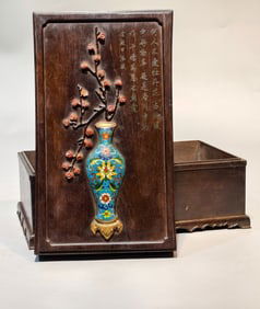 Zitanwood Vase Pattern Treasure Box