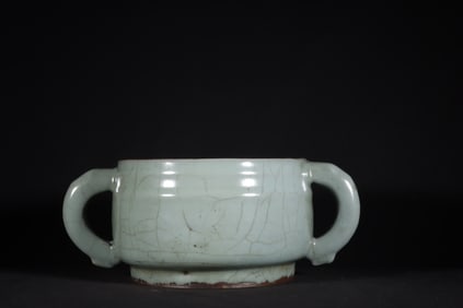 A Exquisite Guan yao Celadon Glazed Censer