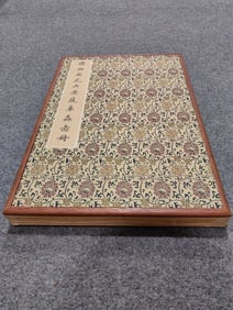 A Chinese Ink Painting Album of Flowers on Paper