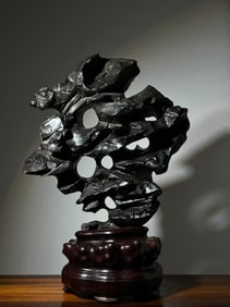 An Exquisite Taihu Stone Ornament