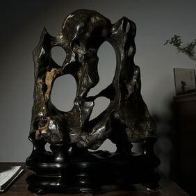 An Exquisite Taihu Stone Ornament