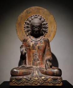A Exquisite Limestone Buddha statue Ornament