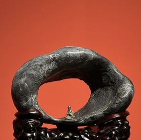 An Exquisite Taihu Stone Ornament