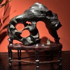 An Exquisite Taihu Stone Ornament