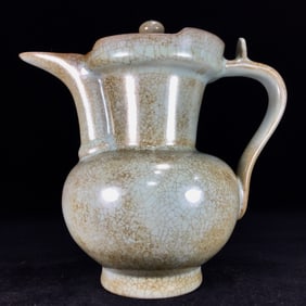 An Exquisite Ru yao Teapot