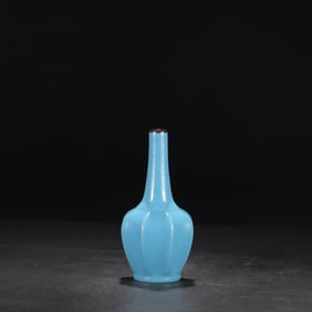 An Exquisite Ru yao Sky Blue Glazed Vase