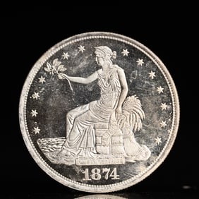 USA Trade Dollar 1874 Coin