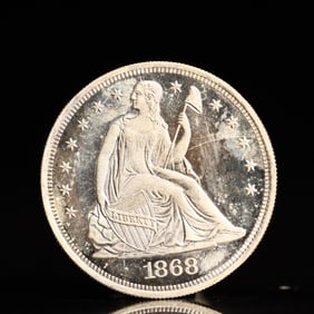 USA One Dollar 1868 Coin