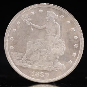 USA Trade Dollar 1880 Coin