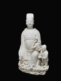 A Exquisite BDehua Kiln Figures Ornament