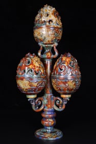 A Exquisite Hotan Jade Censer