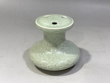 Celadon Glazed Relief Water Pot