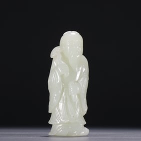 Hetian Jade Figure Hand Piece