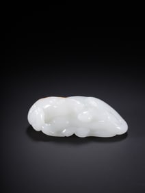 Hetian Jade Horse Ornament