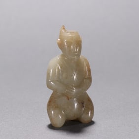 Hetian Jade Figure Ornament