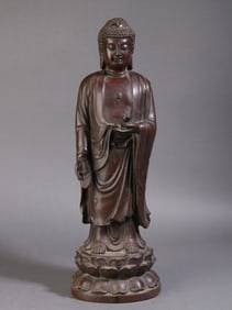 A Exquisite Bronze Body Avalokitesvara Statue