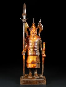 Hetian Jade Figure Ornament