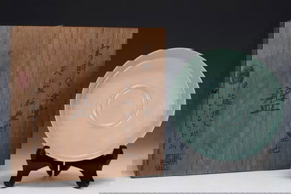 Ru yao Sky Blue Glazed Cup Stand