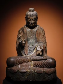 A Exquisite Limestone Buddha statue Ornament