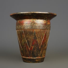 An Exquisite Bronze With Inscription Jar