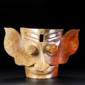 An Exquisite White Jade Ornament