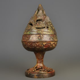 An Exquisite Bronze Censer