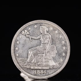 USA Trade Dollar 1884 Coin