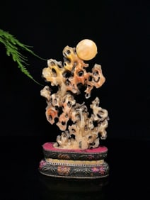 An Exquisite Shoushan Stone Seal Ornament