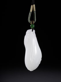 Hetian Jade Cabbage-shaped Pendant