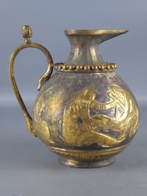 Gilt Bronze Figures Pattern Ewer