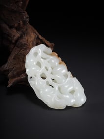 Hetian Jade Gourd Ornament