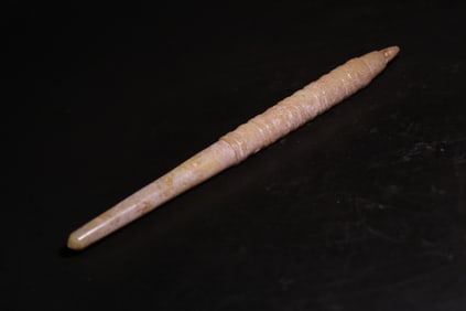 An Archaic Gaogu Jade Tapered Ornament