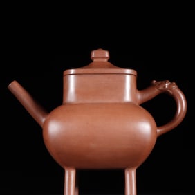 A Exquisite Purple Sands Four Feet Ewer