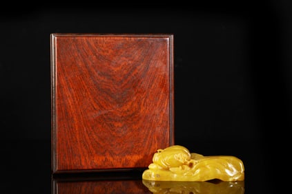 Shoushan Stone Tianhuang Stone Carved Landscape Pattern Mountain Ornament