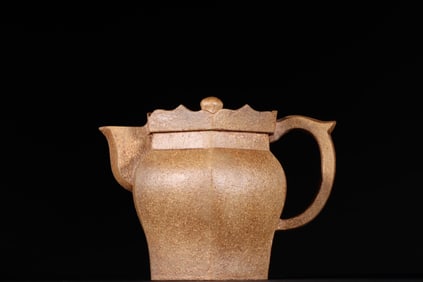 A Exquisite Purple Sands Monk's Cap Shaped Ewer
